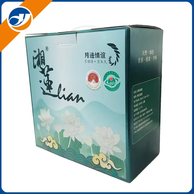 Håndholdt bølgepapir gaveæske