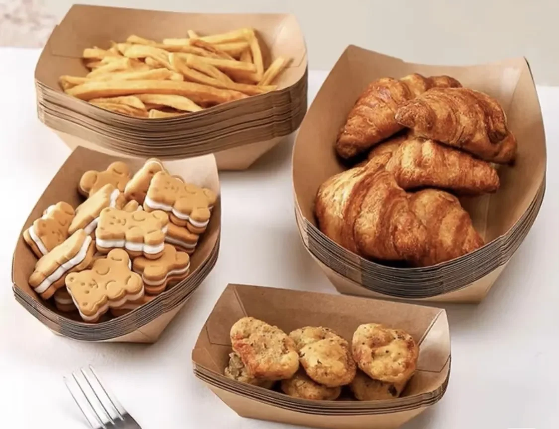 Boat Shaped Paper Box