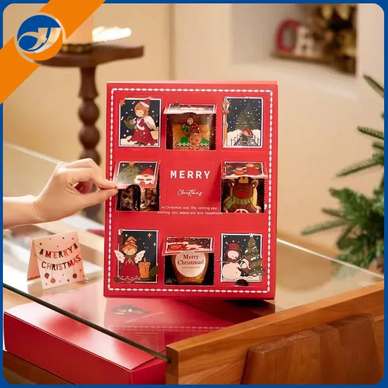 Papir julegave Blind æske